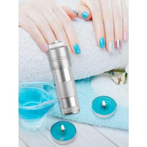 Compact Mini Nail Dryer Mini LED Flashlight UV Lamp Portable Nail Lamp Quick-drying UV Nail Phototherapy Lamp Nail Manicure Tool