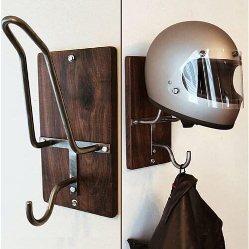 Helmet Hook Motorcycle Accessories Helmet Holder Hanger Rack Wall Mounted Hook for Coats Hats Jacket Caps Helmet Keys Rack