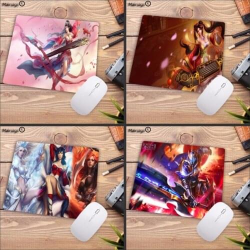 Mairuige League Of Legends Boy Gift Mouse pad Notbook Computer Mousepad Band Gaming Padmouse Gamer To Laptop Keyboard Mouse Mats