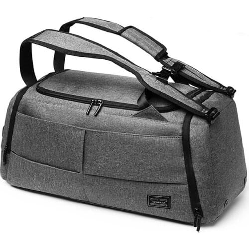 15 Inch Gym Bag Multifunction Men Sports Bags Woman Fitness Bags Laptop Backpacks Hand Travel Storage Bag with Shoes Pocket Yoga