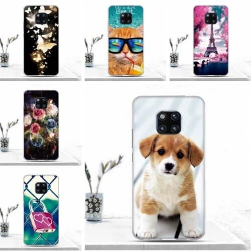 Soft TPU Silicone Case For Huawei Mate 20 Pro Case Cover Fundas Coque Bumper For Huawei Mate 20 Pro Cover Housing Shell Case