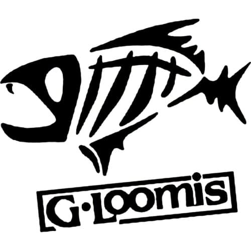 For Mazda Stickers New interesting G-loomis Go Fishing Car Sticker Car Rearview Mirror Vinyl Decal Car Styling PVC 28cm x 22cm