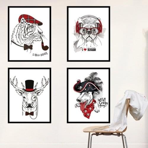 Simple Nordic Photo Frame Wall Stickers Bedroom Living Room Decoration Aesthetic Poster Self Adhesive PVC Mural