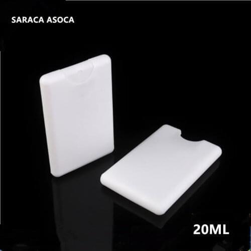 20ml PP Plastic Card Perfume Bottle Empty Disinfectant Bottles Cosmetic bottles