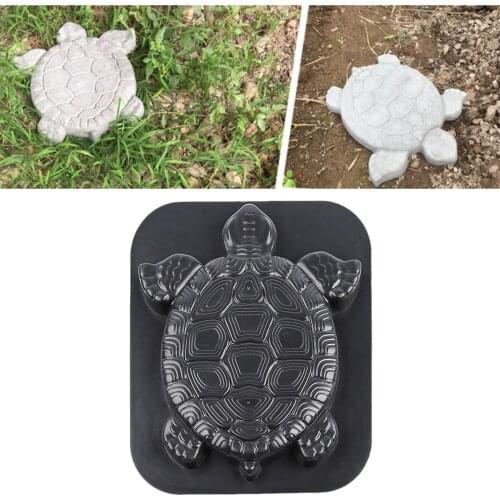 Manually Paving Cement Brick Molds Tortoise Shaped Path Maker Mold Garden Path Stone Molds Concrete Mould