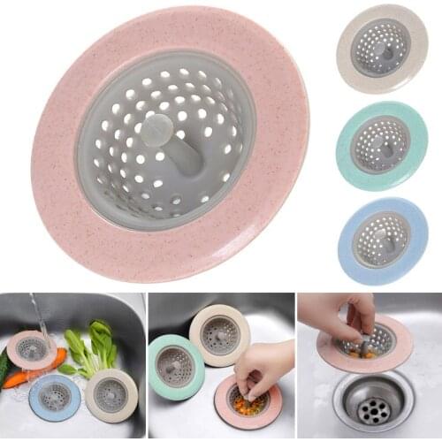 Sink Strainer Sewer Filter Drain Hair Stopper Catcher Shower Cover For Home Kitchen FP8