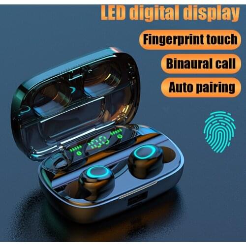 NEW S11 TWS 5.0 Wireless Bluetooth Earphones Waterproof Stereo Headphones Micophone Mini Gaming Headests