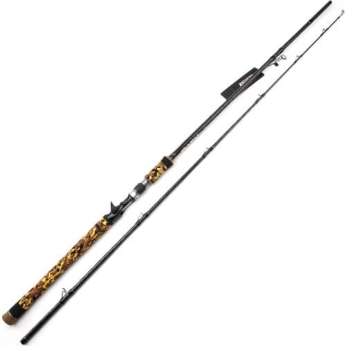 Leiqiang rod black fish rod 2.28 meters XH diversion sub-rod carbon super hard carbon belt integrated handle