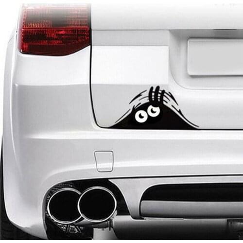 Funny Peeking Monster Auto Car Sticker for Opel Astra VAUXHALL MOKKA Zafira Insignia Vectra Antara