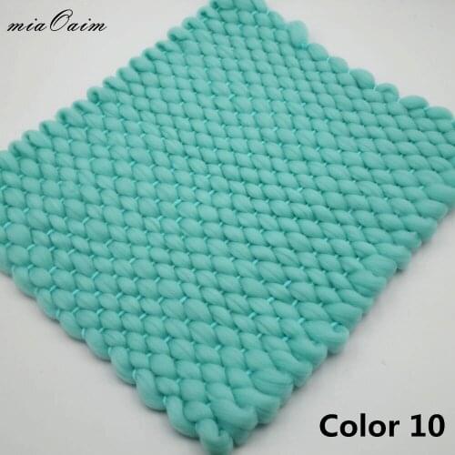 2PCS/LOT 45x40cm Handmade layer Acrylic Blanket Basket Filler Newborn Baby Photography Props Backdrops Photo Studio Shower Gift