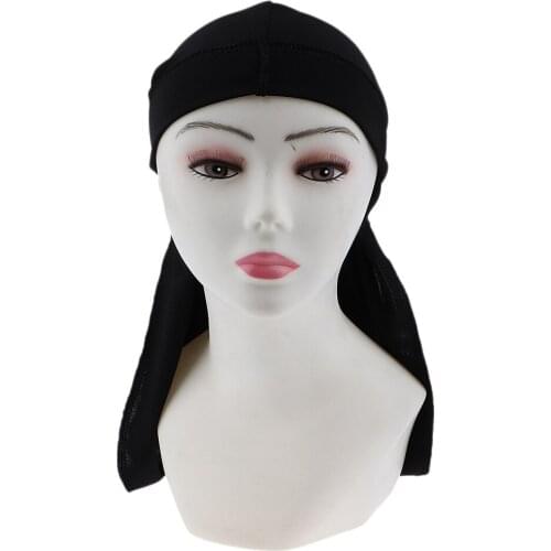 2pcs Comfortable Unisex Durag – Flexible Durag Cap Hat Designed Stretchable