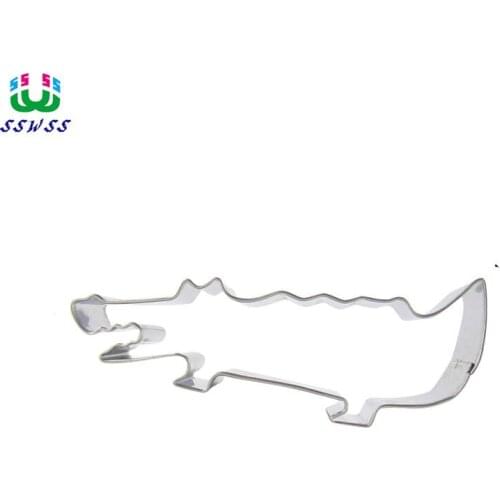 Big Alligator Shaped Cake Decorating Fondant Cutters Tools,Beast Cookie Biscuit Baking Molds,Direct Selling