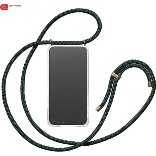 Strap Cord Chain Case For iPhone 11 Pro XS Max XR X 7 8 6 6s Plus Crossbody Necklace Lanyard Carry Hang For iPhone 11 Pro Cover