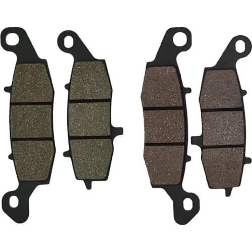 Cyleto Motorcycle Front Brake Pads for SUZUKI SFV 650 SFV650 Gladius 2009-2013 SV 650 SV650 1999-2013 DL 650 DL650 V-Strom 04-13
