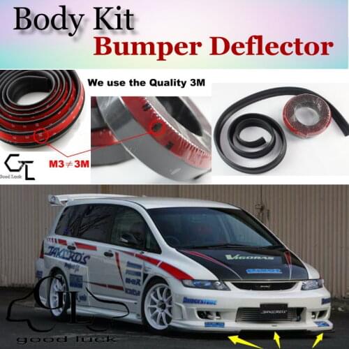 For HONDA For Odyssey Lagreat Bumper Lip / Car Lip Front Spoiler For Car Tuning / TOPGEAR Body Kit + Strip Skirt