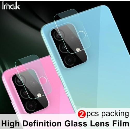 For Samsung Galaxy A52 Tempered Glass Lens Film IMAK High Definition Camera Lens Protector for Samsung Galaxy A72 4G/5G
