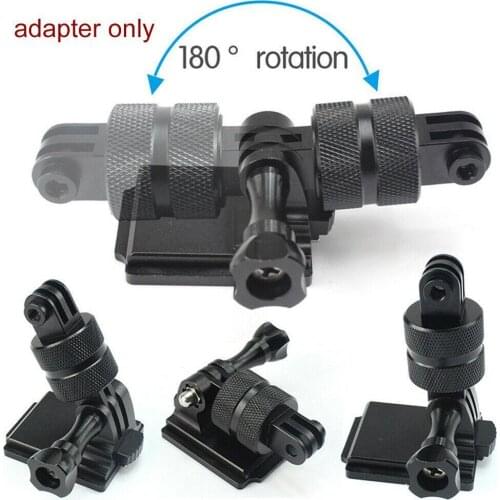 360 Degree Rotating Joint Connector Bracket Tripod yi Cameras Action Mount All Adapter Sports For Gopro Sjcam Camera T5I1