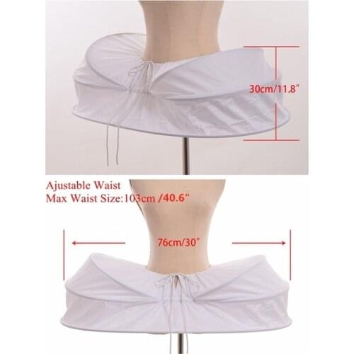 Masquerade Hoopskirt Rococo Crinoline Underskirt Petticoat Victorian Cage Dress