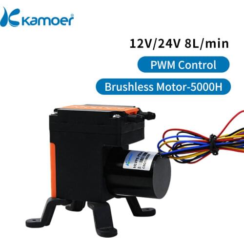Kamoer HLVP6 Miniature Diaphragm Vacuum Pump with High Pressure/Vacuum