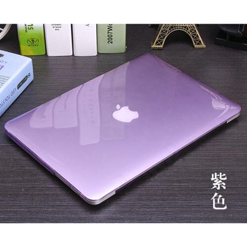 New Crystal Clear laptop Hard Cover Case For Apple MacBook Pro 15"inch A1707/A1990 Touch Bar & Touch ID Ver 2016-2019 Release