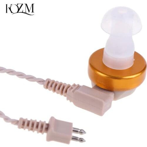 Hearing Aid Unilateral Cord Wire+BTE Hearing Aid Receiver Amplifier Speaker