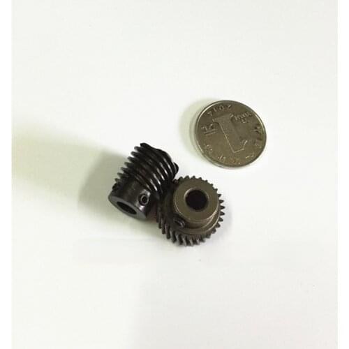 Disassembly of Metal Worm Gear Reducer 90 Degree Right Angle Transmission Gear Box Small Gear 1 to 5