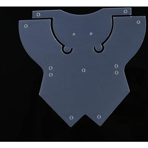 5pcs/set DIY Leather Craft Animal Elephant Sewing Pattern DIY Handmade Craft Template Size 130*130mm 130*150mm