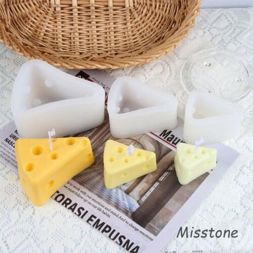 3D Cartoon Cheese Silicone Candle Mold DIY Baking Non-Stick Mousse Fruit Pineapple Shape Muffin Chocolate Cookie