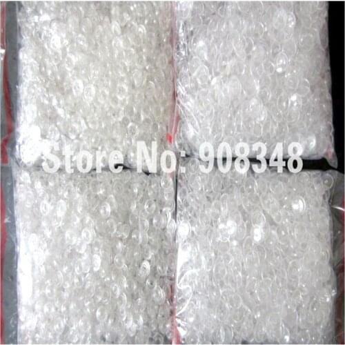 T3 T5 T8 TRANSPARENT PLASTIC KAM FASTENER RESIN SNAP BUTTONS Clear Snaps 1000 sets , TK20
