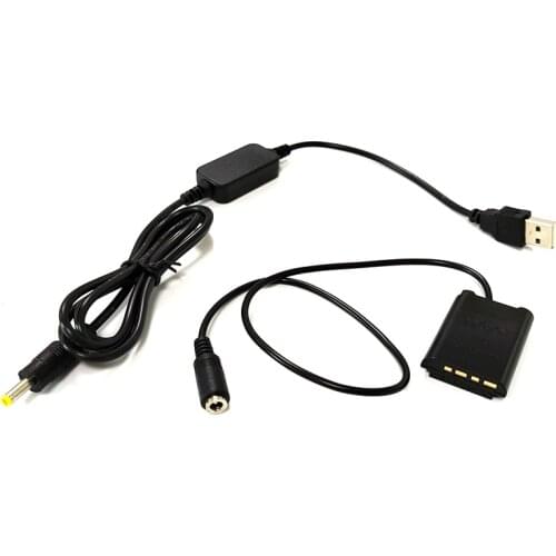 USB to NPBX1 NP-BX1 Dummy Battery DK X1 DKX1 DK-X1 DC Coupler for Sony Cybershot DSC RX1 RX1R RX100 II III VI Digital Cameras