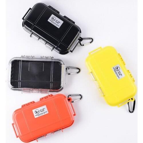 Waterproof Shockproof Boxes Survival Airtight Case Holder For Storage Matches Small Tools EDC Travel Sealed Containers Outdoor