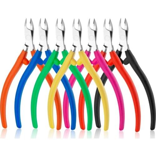 1PC Cuticle Nippers Cutter Pliers Dead Skin Remover Nail Art Manicure Clipper Scissor Pedicure Fingernail Toenail Trimming Tool