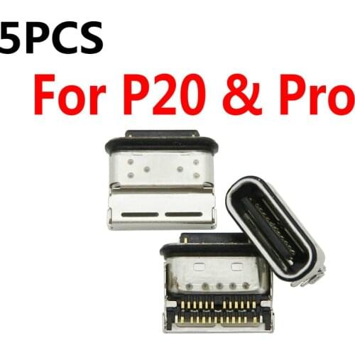 5PCS New Micro USB Plug Charging Port Connector Socket For Huawei P20 / P20 Pro