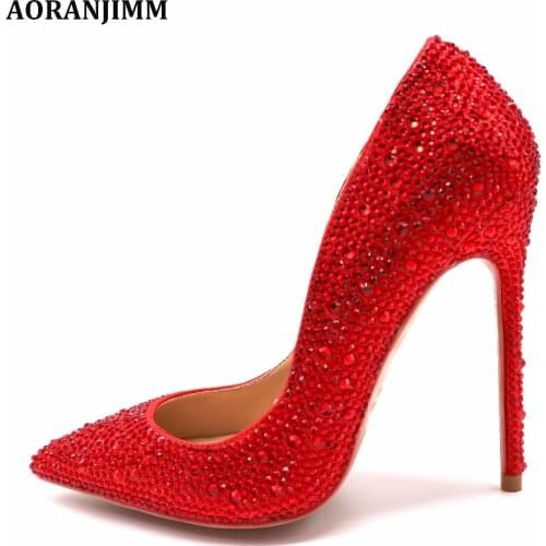 AORANJIMM Wedding Shoes For The Bride