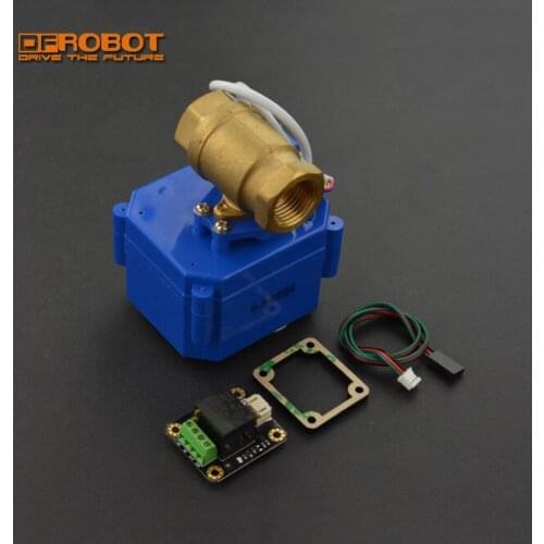 DFRobot high stability sensitivity automated Solenoid Valve DN15 12V 1.0MPa compatible with Arduino Raspberry Pi for smart home