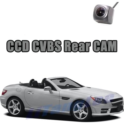 Car Rear View Camera CCD CVBS 720P For Mercedes Benz SLK350 SLK320 SLK300 SLK280 SLK230 Reverse WaterPoof Parking Backup CAM