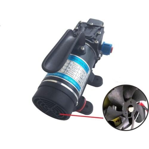 DC 12V24V 120W 130PSI 10L/Min Energy Saving High Water High Pressure Diaphragm Self Priming Pump Pressure Switch Type Pump