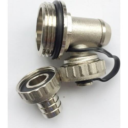 Floor Heating Manifold Exhaust Drain Valve 1 Inch Blowdown Valve Geothermal Water Manifold Drain Valve