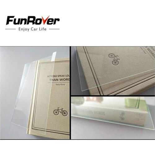 Funrover 8 inch Car Tempered Glass Screen DVD GPS Film Auto car Radio tape recorder Protective Film