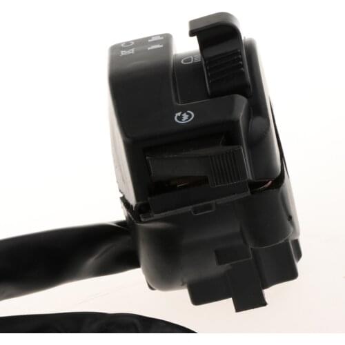 Kill Start Turning Light Choke Horn Switch Button Housing for PIT Quad ATV