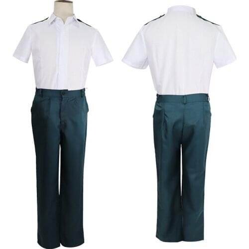 My Hero Academia Cosplay Costume Boku No Hero Academia Midoriya Izuku OCHACO URARAKA Todoroki Shoto Summer Shirt School Uniforms