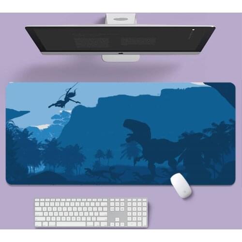 Dinosaur Beautiful Anime Mouse Mat Large gaming laptop XL non-slip rubber office computer mouse pad