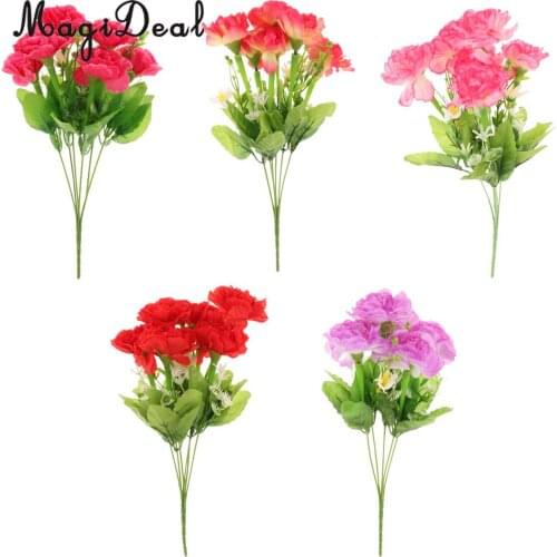 MagiDeal Artificial Carnations