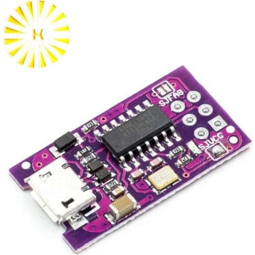 5V Micro USB Tiny AVR ISP ATtiny44 ATTiny45 ATTiny85 USBTinyISP Programmer Module For Arduino IDE ISP Microcontroller Connector