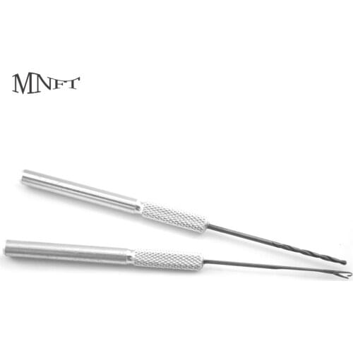 MNFT 1 Set Carp Rigs Barbed Baiting Needle And Drill Stainless Steel Hair Boilies Fishing Baiting Rig Tool Accessories
