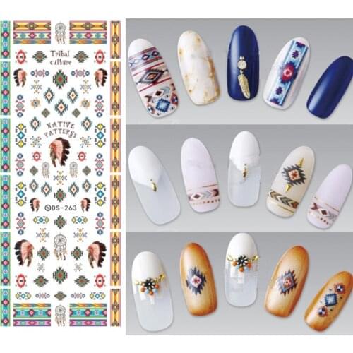 Multiple Styles DIY Nail Art Stickers Water Decals Nails Art Decorations Nails Stickers Nail Decoration Manicure Accessories