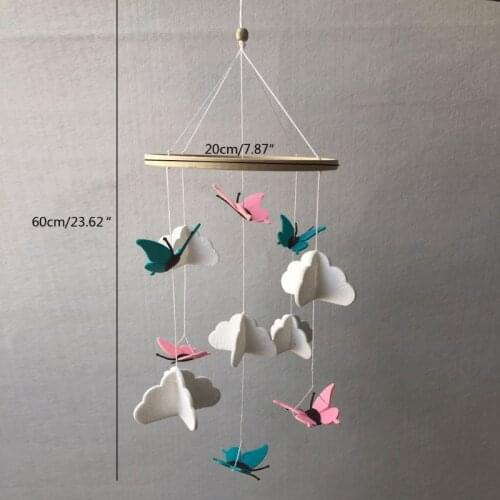 Baby Toys 0-12 Months Crib Mobile Bed Bell Rattles Educational Toy for Newborns Car Seat Hanging Infant Crib Spiral Stroller Toy