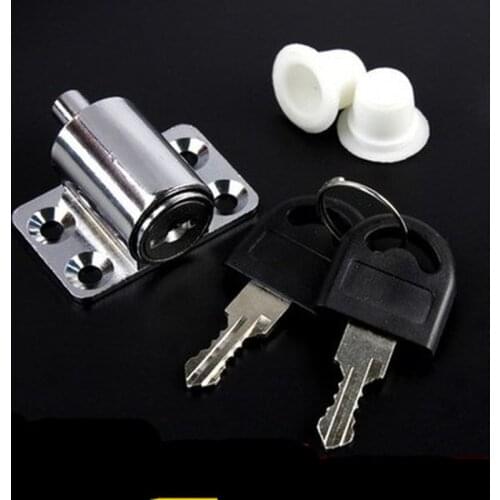 Aluminum Alloy Window Lock, Shift Lock, Child Safety, Anti-theft, Push-pull Door and Window Installation-free door jammer