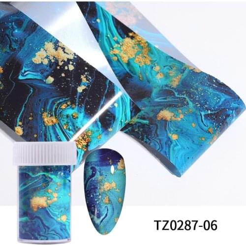100/50x4cm Nail Art Transfer Sticker Marble Series Starry Sky Foils Paper Slide Nail Decals Stickers Decorations Accessories