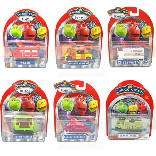 Takara Tomy Chuggington Trains Metal Diecast Toy Car Dunbar/Speedy/Skylar/Wilson/Koko/Harrison/Mtambo
